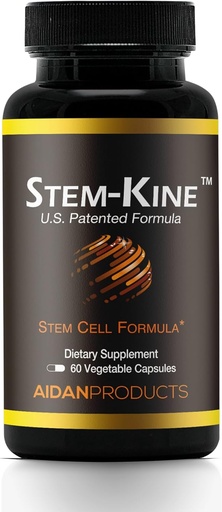 [BRSWIALYDIGG2DDC] Stem-Kine Stem Cell Supplements, Clinically Proven to Increase Circulating Stem Cells, Promoting Aging Support, 60 Capsules