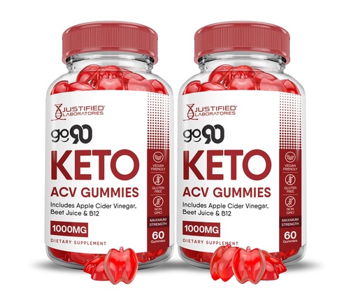 [BRSRMCA5BN7AAC3V] (2 Pack) Go 90 Keto ACV Gummies Advanced Formula 1000MG Go90 Keto Gummies Apple Cider Vinegar Formulated with Pomegranate Beet Juice Powder B12 Vegan Non GMO 120 Gummys