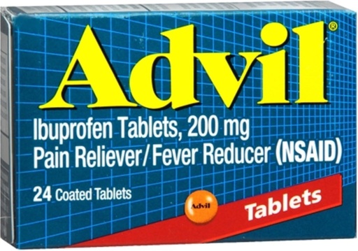 [BRSWKGYIBMIAYGDO] Advil 200 mg Coated Tablets 24 ea (Pack of 5)