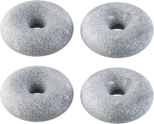 [BRSWGFDRDIDRUD3P] Orbitos de Ojo enfriamiento, 100% finlandés Soapstone, 2 x Conjunto de 2