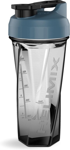 [BRSRAZQHAR5GADLF] HELIMIX 2.0 Vortex Blender Shaker Bottle Holds upto 28oz | No Blending Ball or Whisk | USA Made | Portable Pre Workout Whey Protein Drink Shaker Cup | Mixes Cocktails Smoothies Shakes | Top Rack Safe