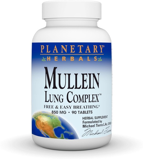 [BRSWIY37OUCWM23A] 행성 허브 Mullein Lung Complex 90 정제