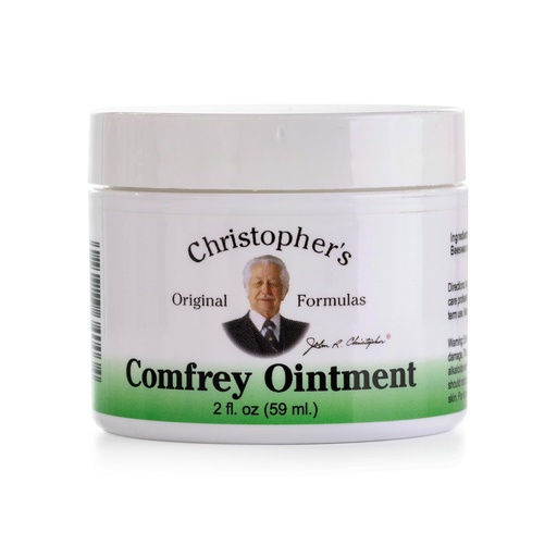 [BRSWIYQLBUPRCET4] Christopher's Original Formulas Comfrey Ointment, 2 Ounce – Herbal Ointment with Organic Comfrey Leaf in a Natural Beeswax and Olive Oil Base