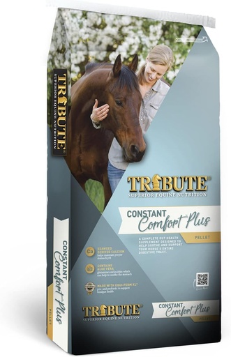 [BRSW2FITBMBAYF3X] Constant Comfort Plus Topdress Gut Health Supplement for Horses, 40 lb Bag