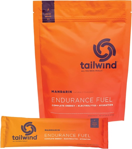[BRSRAZYBDJ4AO2Q3] Tailwind Nutrition Grab-and-Go Endurance Fuel Bundle with Endurance Fuel Powder, Hydration Drink Mix Pack for Athletes