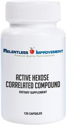 [BRSWKYTRCMDA4EQ7] Actieve Hexose Correlated Compound Natural Immune Support Mushroom Extract Blend 120ct Ondersteuning voor Viral, NK Cell & Immune Boost, Vergelijk met AHCC