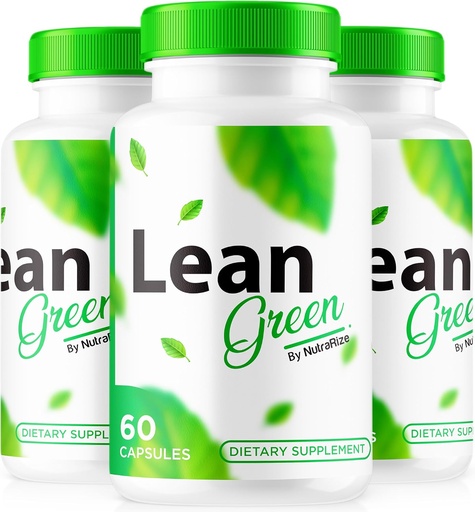 [BRSRAA33OAIRSCL2] (3 Pack) Lean Green Capsules - Naturally Supports Active Lifestyle and Fitness, Premium Keto Pills for Lasting Energy & Health, Lean Green Formula, LeanGreen Official Review (180 Capsules)