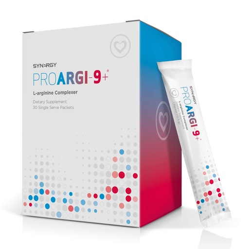 [BRSWIZT6O4IQEFLG] Synergy ProArgi-9 Plus L-Arginine Complexer Dietary Supplement - Mixed Berry - 30 Packets