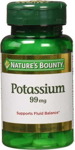 [BRSWKED3OUDQYH3U] Nature's Bounty Potassium Gluconate 300 Caplets (3 X 100 Count Bottles)