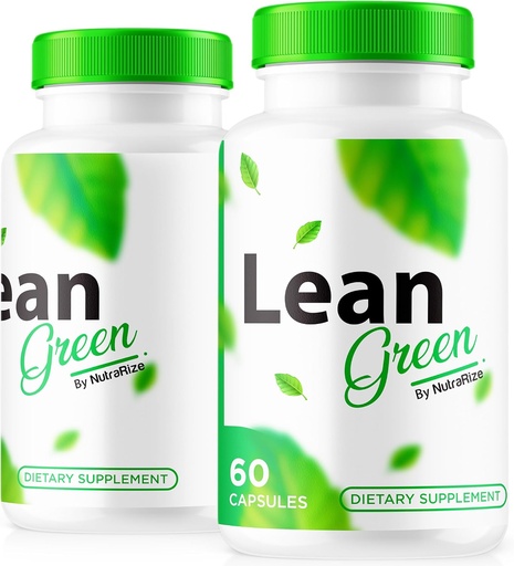 [BRSRAA3YDF4AYCD4] (2 Pack) Lean Green Weight Loss Pills - Naturally Supports Active Lifestyle and Fitness, Premium Keto Pills for Sustained Energy & Health, Lean Greens Formula, LeanGreen Official Review (120 Capsules)