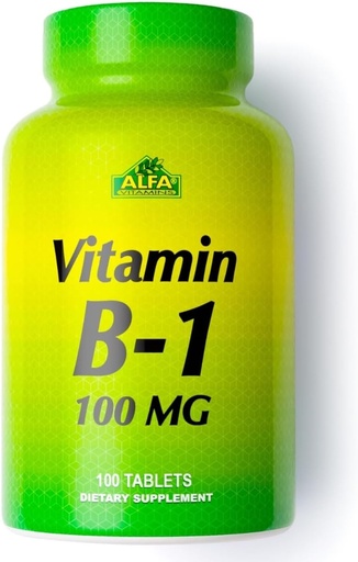[BRSWIYYOAQIWO3LO] ALFA VITAMricktaminava B-1 100 Mg 100 tetes. ThiminaName
