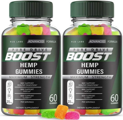 [BRSROHQNOAPB6YI3] (2 Pack) Pure Drive Boost Gummies, Pure Drive Maximum Strength Formula, Pure Drive Boost for Overall Body Health, Pure Drive Boost Advanced Supplement Gummy, Pure Drive Gomitas Review (120 Capsules)