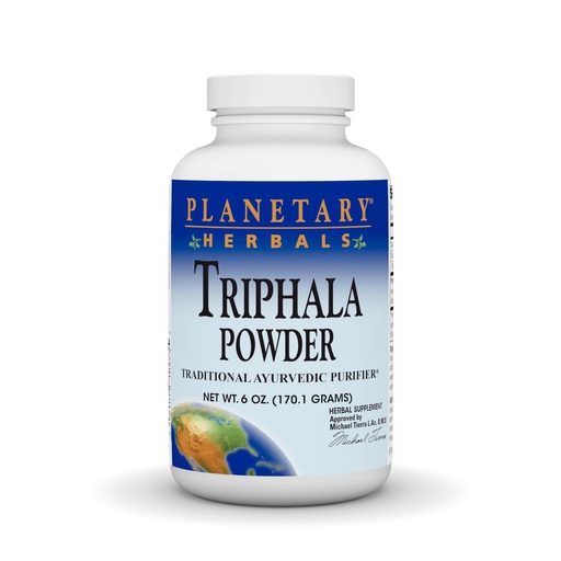 [BRSWIYTYCUPQE2I3] Planetary Herbals Triphala Internal Cleanser Powder, 6 Ounce