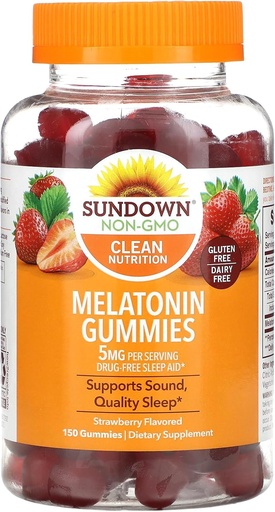 [BRSWGFQROR6QO2TX] Sundown Melatonin, 150 Count