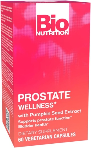 [BRSWIGQPO57RK3LU] Bio Nutrition Prostate Wellness Support Supplement 60 Vegetarische Capsules 