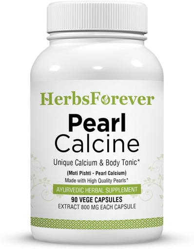 [BRSWIYIGOQDB2CY7] Herbsforever Pearl Calcine Capsules Bone Supplement Promotes Healthy Bones and Strong Teeth 90 Capsules