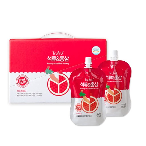 [BRSW2ZYZO4NAIYA2] PURE PLAN Pomegranate & red ginseng juice 80mlx15 Korean Beauty Produce, Improve Blood Circulation