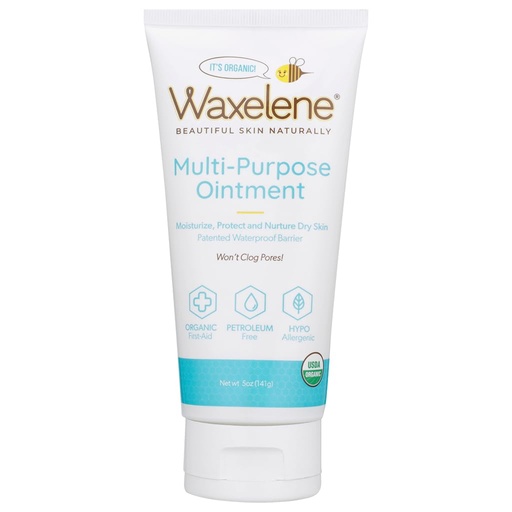 [BRSWKHYTCQCQK3DO] Waxelene Multipurpose Ointment Large Tube, Organic Aerated Balm the Petroleum Jelly Alternative Soothing Botanical Eczema Dry Skin Face Moisturizer