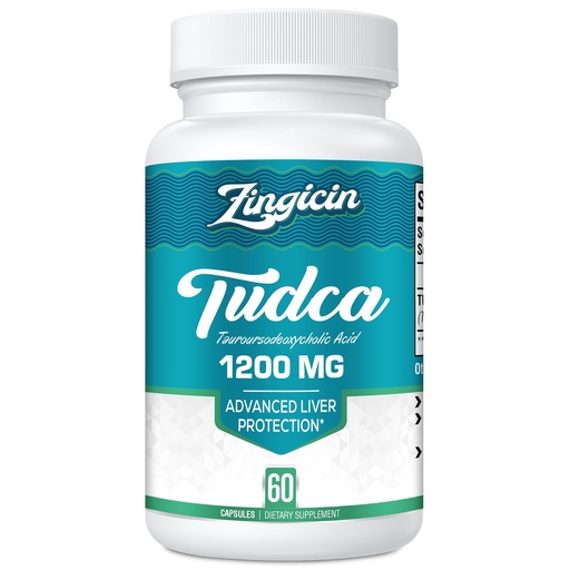 [BRSRO2QDA4NGK2QY] TUDCA Supplement 1200mg - 60 Veggie Capsules,Powerful TUDCA Bile Salts Supplements for Liver,Digestion