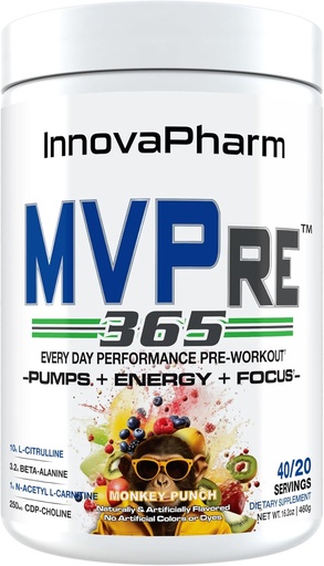 [BRSRAYY7CQHG2FD2] InnovaPharm MVPRE 365 Πίθηκος Punch