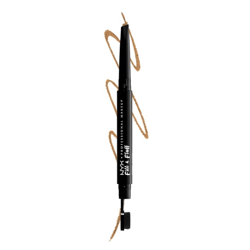 [BRSWGAYHPN7BSCL4] NYX PROFESSIONAL MAKEUP Fill & Fluff Eyebrow Pomade Pencil, Blonde