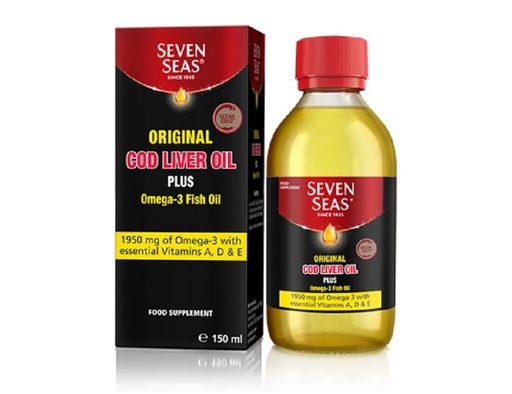 [BRSWK2QGCAARQ3Y5] Seven Seas Original Cod Liver Oil 150ml