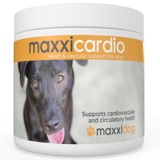 [BRSRAZYHAENRACDP] maxxipaws - maxxicardio Heart Support for Dogs (Small Size) – Taurine + L-Carnitine + Hawthorn + Ginkgo – Helps Support Circulation, Energy & Stamina – Easy Mix Powder – Made in USA – 3.2 oz