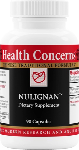 [BRSW2FL4B4MAIGTA] Health Concerns NuLignan – Menopause Relief & Hormonal Balance Supplement – Cardiovascular & Estrogen Support – Chinese Herbal Supplement for Men & Women – Bone & Heart Health – 90 Capsules