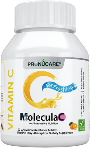 [BRSWGAYZPMPWECI6] Vitamin C 100 mg Buccal Lozenge Tablets - Blow-Disopting, Controlled Release & Fast Absorption, Natural Orange, Immunboost, Antioxidant & Anti- Aging, Sugar- Free, 100 CT