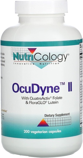 [BRSWIYTYOVYBYFYZ] Nutricology Ocudyne II, Vegikaps, 200- Count