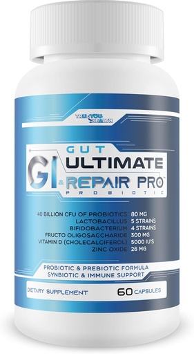 [BRSROAIEOZ4GM2D4] Gut & GI Ultimate Repair Pro Probiotic - Τα καλύτερα προβιοτικά Gut για την πλήρη προβιοτική GI, Gut, & Vag Υποστήριξη - Probiotic Vag Υγεία - Γυναικεία προβιοτικά για την υγεία των ορνίθων και Vag Υγεία - Vag Probiotics