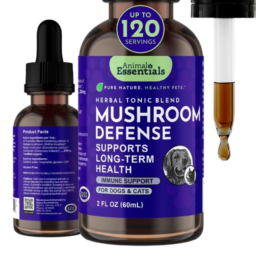 [BRSWKYQNOF4GEH3O] Animal essential Mushroom defense Mycotriplex - 2 Oz