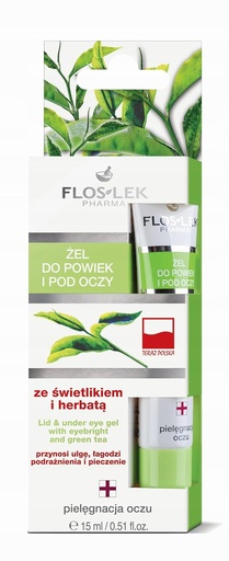 [BRSWIHIBCAGQOELE] Lid & Under Eye Gel With Eyebright And Green Tea 15 Ml