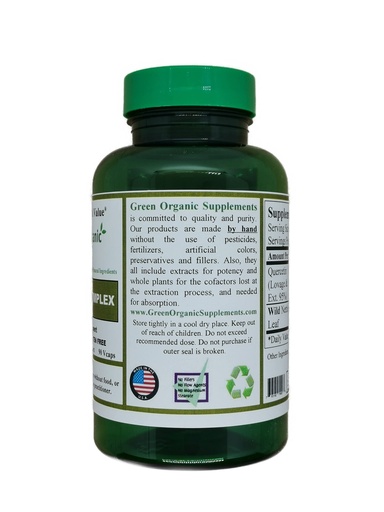 [BRSWYZIQCQNRQF37] Green Organic Supplements PMS, Mood Enhancer, Hormonal Balance, Hormones, Hot Flashes (Pack of 1)