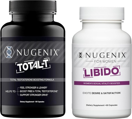 [BRSRAGANA4MWEDTA] Nugenix His & Hers Bundle - Women's Libido and Total-T Testosterone Booster