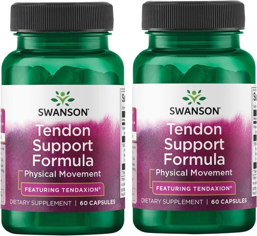 [BRSWGFD3BZ4BGFL2] Swanson Ultra Tendon Support Formula - Featuring Tendaxion 60 Caps 2 Pack