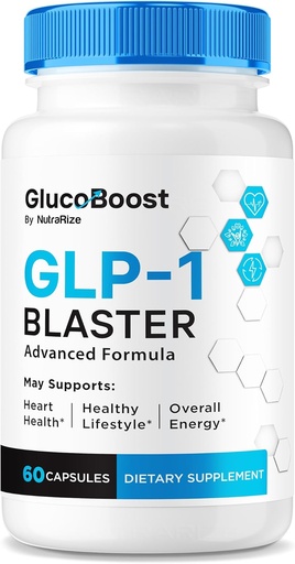 [BRSRAHQECEPBGAL5] GlucoBoost Kapsle, Oficiální GlucoBoost GLP-1 Booster, Všechny přírodní vzorec pro udržení stabilní zdravé hladiny, Premium krevní podpora vitamíny, Gluco Boost Review (60 Kapsle)