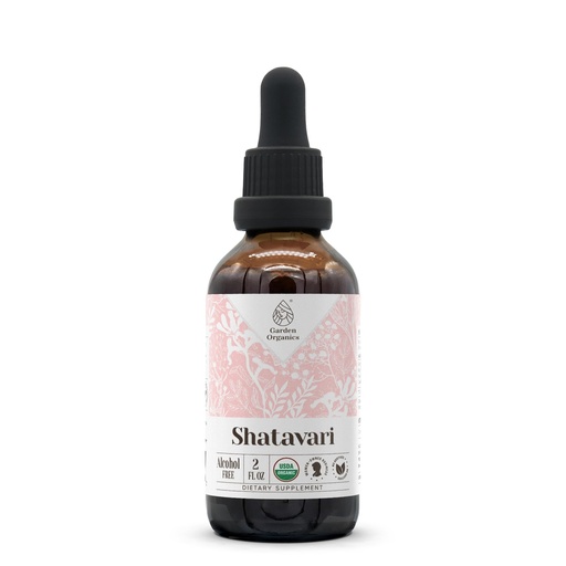 [BRSROCYEOUCBQFLV] Shatavari USDA Organic Alcohol-Free Extract | Dietary Supplement, High-Potency Tincture | Natural Certified Organic Shatavari (Asparagus racemosus) Dried Root (2 oz)