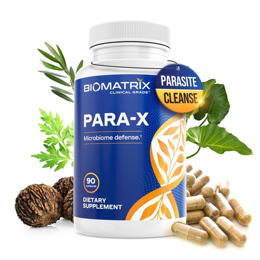 [BRSROCDYDIGRAEL7] BioMatrix Colon Cleanse Digestive Support Capsules – Black Walnut Hull, Wormwood, Artemisinin, Berberine, Olive Leaf | Herbal Formula for Adults | 90 Veggie Caps para-X