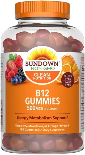 [BRSW2BQLB4AROCTK] Sundown Vitamin B-12, 150 Ct