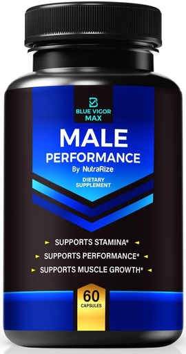 [BRSRAHT2OZ6QKF3B] Blue Vigor Max Pills para Homens, Fórmula All-Natural para Fitness e resistência masculina, Cápsulas Premium para Nutrição Diária, Desempenho e Energia, Suplemento Oficial para Comentários de Homem (60 Cápsulas)