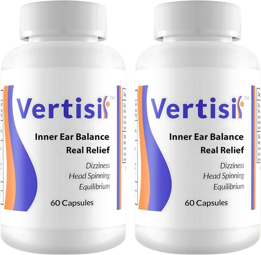 [BRSWYYARAUIW2C36] Eradicate Vertigo с Vertisil Real Medicine (60 капсули) 2 Бутилка по научно здраве