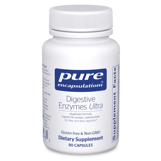 [BRSWIY37DMHBWD3C] Pure Encapsulations Digestive Enzymes Ultra - Vegetarian Digestive Enzyme Supplement to Support Protein, Carb, Fiber, and Dairy Digestion* - 90 Capsules