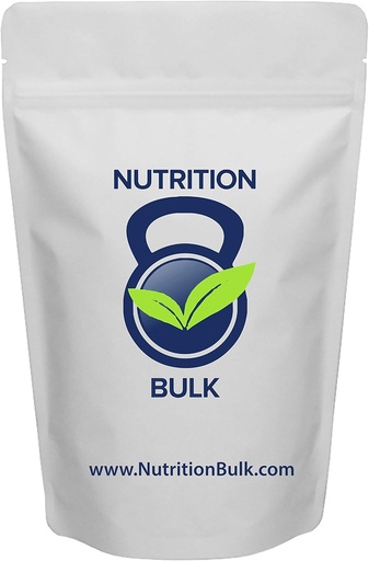 [BRSWEBL3ARYQMGQ4] Pea Protein Powder - NutritionBulk.com, Isolate, Unflavored, Dairy-Free, Keto, Vegan, Gluten-Free, Non-GMO (1 lb)