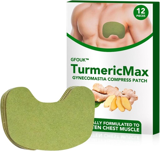 [BRSRAZAOB4DRGA3V] Gynecomastia Compress Patch - Ginger Cream for Men, Tightening and Sculpting Chest Muscles with Natural Ingredients (1Pack)