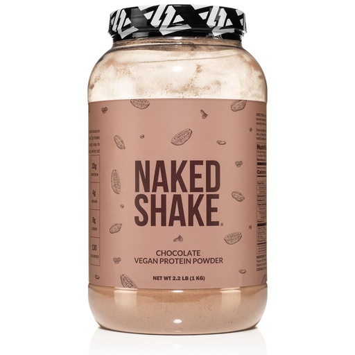 [BRSW2FIQCB4BYDI7] NAKED Shake - Chocolate Protein Powder - Plant Based Protein Shake with Mct Oil, NSF Certified, Gluten-Free, Soy-Free, No Gmos Or Artificial Sweeteners - 30 Servings