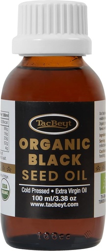 [BRSROEI2CMAW2DTV] Strong Black Seed Oil Liquid | 100% Organic Special Seed | Highest Thymoquinone and Volatile Oil | Turkish Black Seed Oil | USDA Certified, Non GMO, Cold-Pressed (Strong 3.38 Fl Oz)