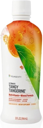 [BRSWIZAECQIBK3TI] Youngevity Majestic Earth - Ultimate Tangy Tangerine®, 32 FL Oz – Υγρές Πολυβιταμίνες χωρίς γλουτένη για άνδρες, γυναίκες και καθημερινή ανοσοποιητική υποστήριξη για τα παιδιά – Ενισχύστε το πλήρες διατροφικό ποτό για την υγεία, την ενέργεια