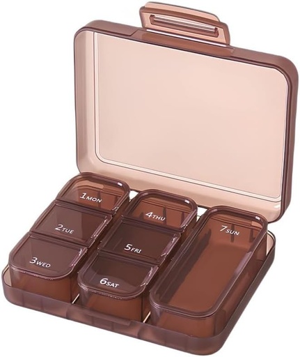 [BRSRA2YBBN5AI2T5] Kleine Pille Box,Pill Case,Pill Organizer,Travel wasserdicht tragbare Pocket Pill Box Medizin Organizer,Daily Pill Container für Geldbörsen Kompakte Reisemedizin Halter für Vitamine Medikamente Schwarz