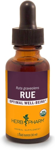 [BRSWIY35AIIBKDI7] Herb Pharm Certified Organic Rue Liquid Extract - 1 Ounce
